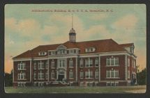 Administrative Building at E.C.T.T.S., Greenville, N.C. View